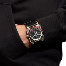 Bell & Ross BR-03 GMT noir