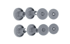 KIT ROUES PANIER INFERIEUR 8