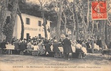 CPA 06 CANNES / ILE ST HONORAT / CAFE RESTAURANT DE LERINS / KITTEL PROPRIETAIRE