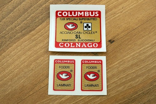 Columbus colnago decal - columbus, set