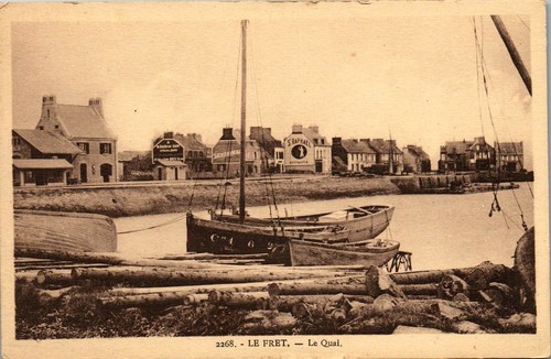Fret carte postale - fret,