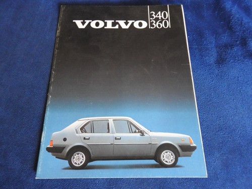 Catalogue volvo 340 - 340, 360