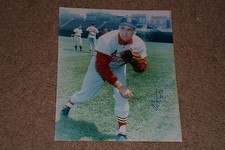 RON TAYLOR SIGNED AUTOGRAPHED 8X10 PHOTO ST. LOUIS CARDINALS