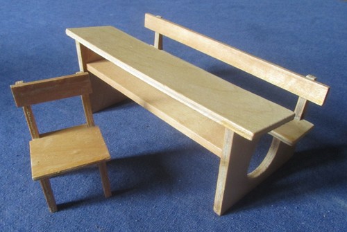 Ancien bureau ecolier - bureau,