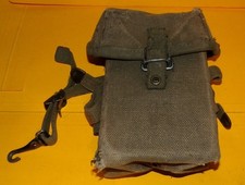 ARMEE AMERICAINE U.S:PORTE MAGASINS POUR  M 14,TAMPON DANS LE RABAT PEU LISIBLE