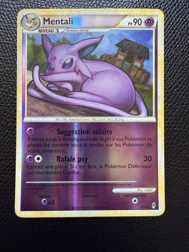 Carte pokémon mentali 95 - carte,
