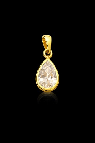 Pendentif 18k 750 goutte - pendentif,