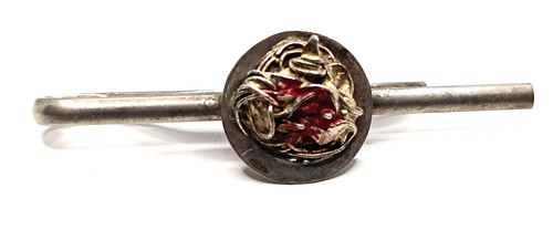Pince cravate argent - pince,