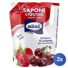 3X MIL MIL Savon Sac 900 ML