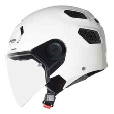 Casque Jet Moto Scooter NOLAN N30-4 T CLASSICO 305 Blanc Poli Taille S M L XL