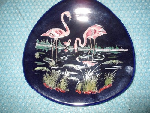 Assiette faïence bleutee - assiette,