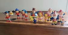 Figurines Oui Oui, Potiron, Mirou, M. Le Gendarme,  Culbuto, Zim 