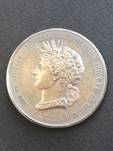 Rare medaille argent massif - rare,