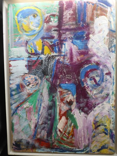 Tableau contemporain jean - contemporain,