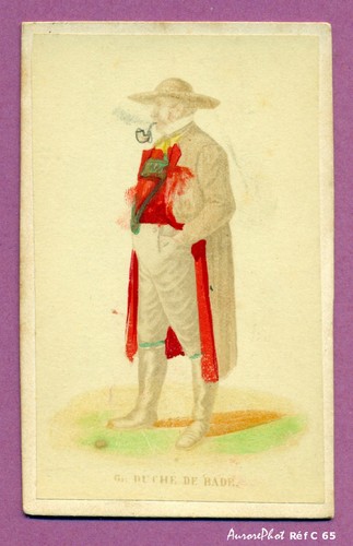 Cdv colorisée allemagne - cdv,