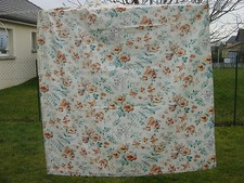 TISSU D AMEUBLEMENT PAIRE DE RIDEAUX  HAUTEUR 235 CM XLARGEUR 135 CM COTON** *