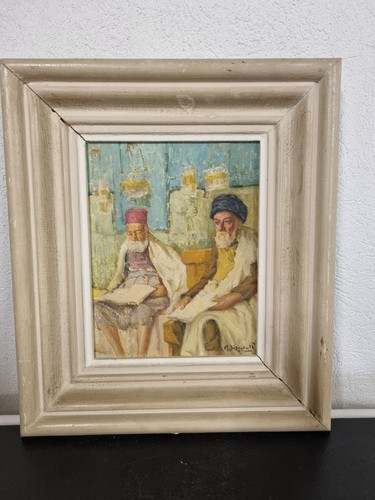 Tableau orientaliste signé - tableau,