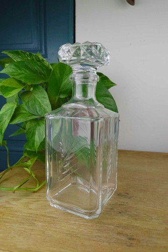 Imposante carafe verre ou - imposante, en