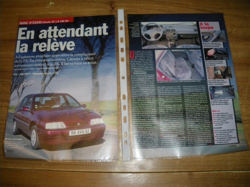 Essai citroën zx - essai............citroËn,