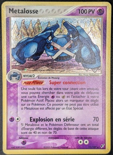Metalosse holo deoxys - -, ex:deoxys
