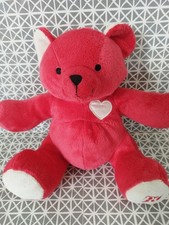 Doudou peluche ours rouge  BEAUTY SUCCESS Noël 2009