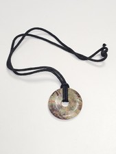 Collier pendentif donut en