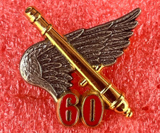 B01 Broche MILITAIRE Insigne 60e RA REGIMENT D'ARTILLERIE Delsart G2495 Brooch