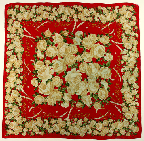 Magnifique foulard vintage - , "