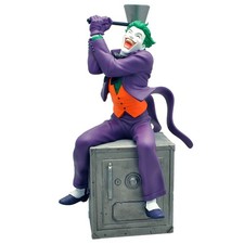 Tirelire figurine collection Plastoy DC Comics, Joker et coffre-fort 28cm (2023)