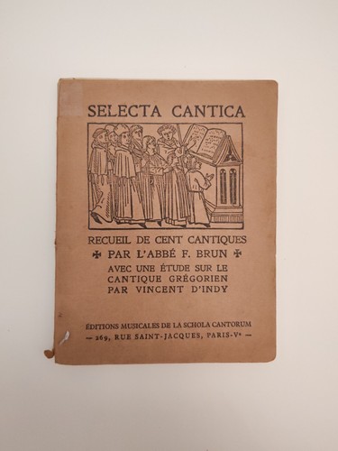 Selecta cantica recueil de - recueil,