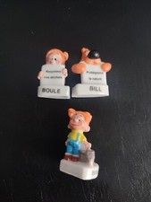 Lot Fève Boule Et Bill x3