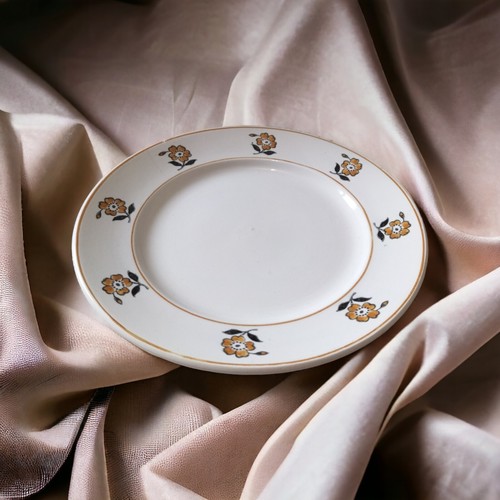Assiette plate moulin - plate, des