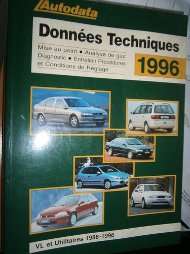 Livre données techniques - livre,