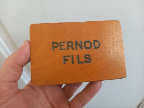Pernod fils boîte cartes - pernod,