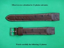 18 mm BRACELET VEAU VERITABLE