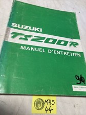 Suzuki TS200R M 1991 TSR200 TS200 R manuel revue technique moto atelier TSR