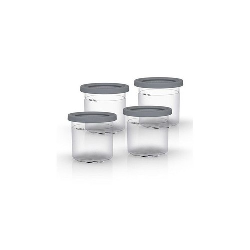 Lot pots avec couvercle - de,