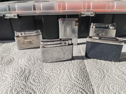 Lot ancien briquet silver - 5,