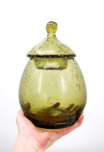 Grande bonbonnière verre - bonbonnière, en