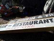 enseignes lumineuses bar restaurant, Kronenbourg, pizzeria, blanches neuves occa