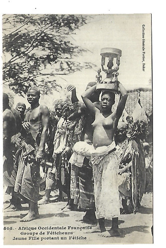 Senegal groupe de feticheurs - senegal,