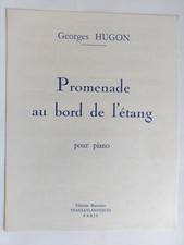 Partition " PROMENADE AU BORD