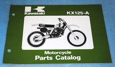 catalogue de pièces détachées parts list Kawasaki KX 125 A7