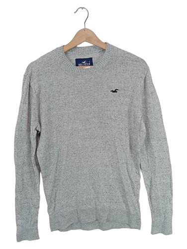Hollister pull homme gris logo - hollister,