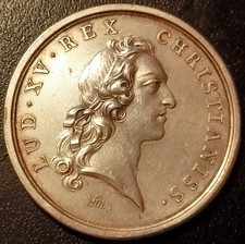 Louis XV - Médaille argent -