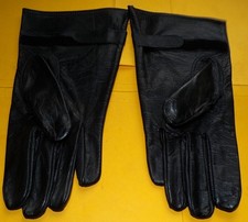 PAIRE DE GANT EN CUIR NOIR DE