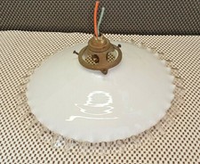 Ancien Abat Jour Opaline