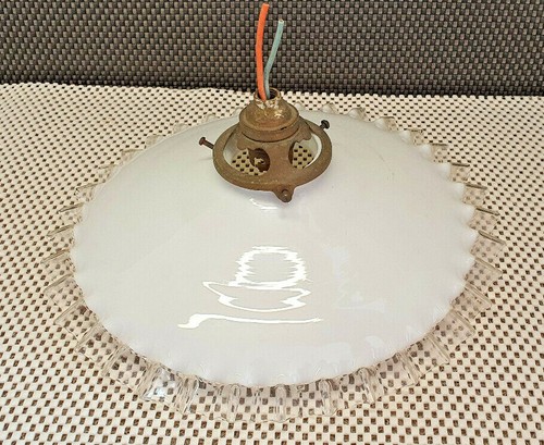 Ancien abat jour opaline - ancien,