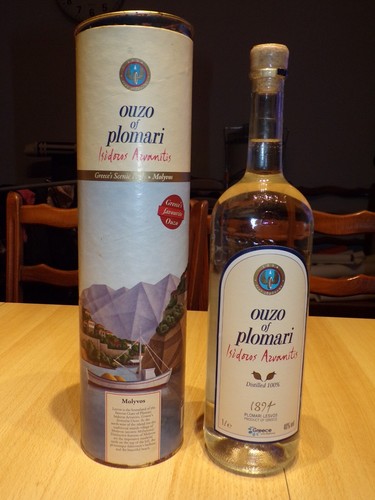 Bouteille ouzo plomari - ",