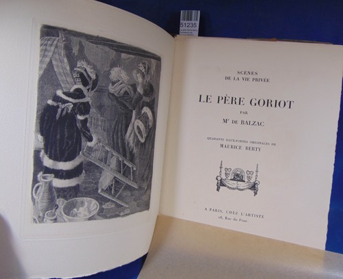 Balzac père goriot - balzac,